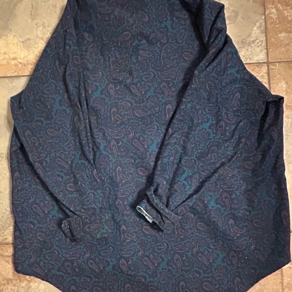 Patterned Button Down - Picture 3 of 4